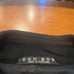 BOSS Hugo Boss Men’s Virgin Wool Blend Navy Herringbone Overcoat 40R 3-Button