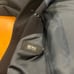 BOSS Hugo Boss Men’s Virgin Wool Blend Navy Herringbone Overcoat 40R 3-Button