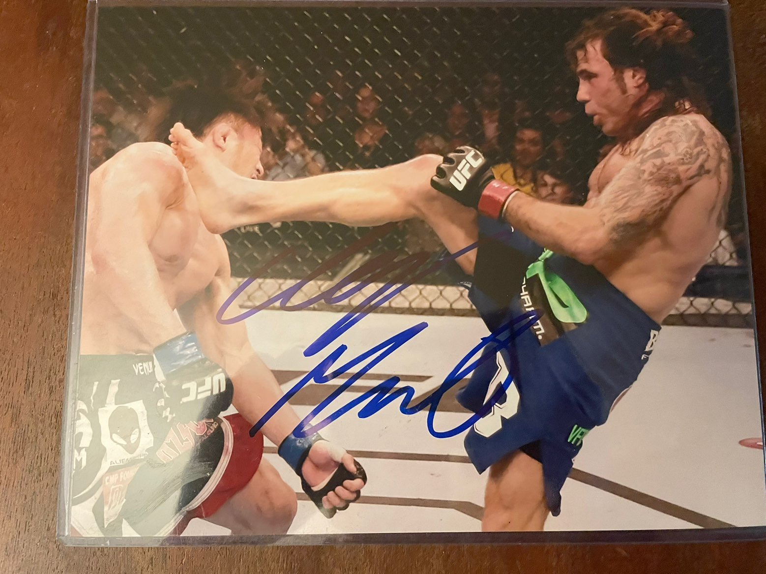Clay guida autographed picture