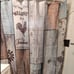Vintage Wood Rustic Farmhouse Shower Curtain for Bathroom, 72''x72''