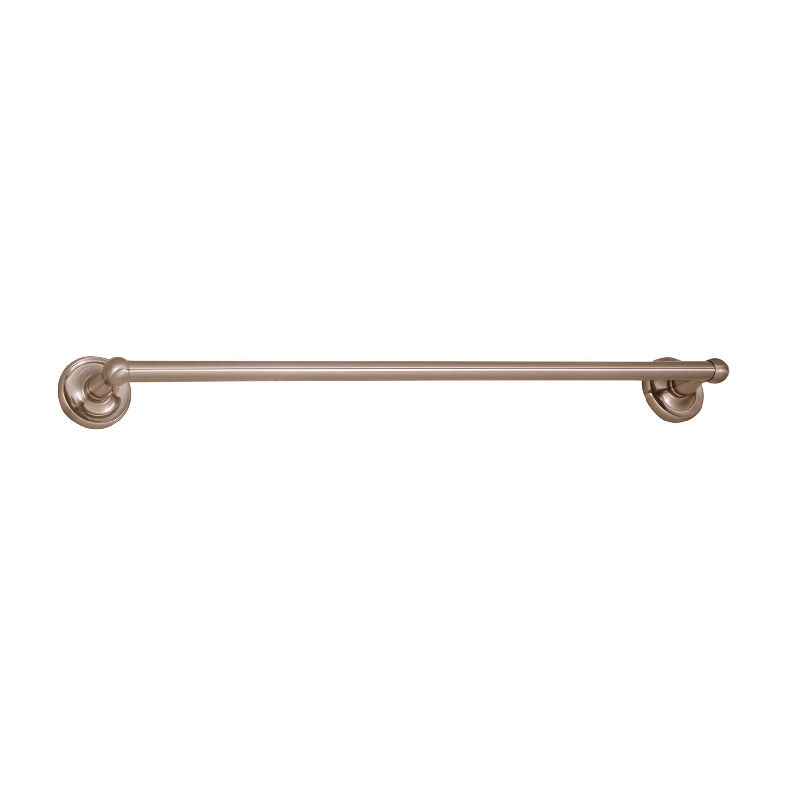 San Martin Transitional 24 Towel Bar for Bath Closet or Kitchen Brushed Nickel
