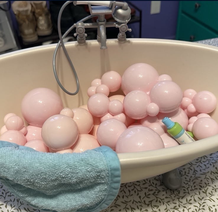 American Girl Bubble Bathtub for Dolls