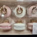 Rachel Zoe Valentine's Day Resin Macaroon Crown Ornaments Pink White Decor NWT