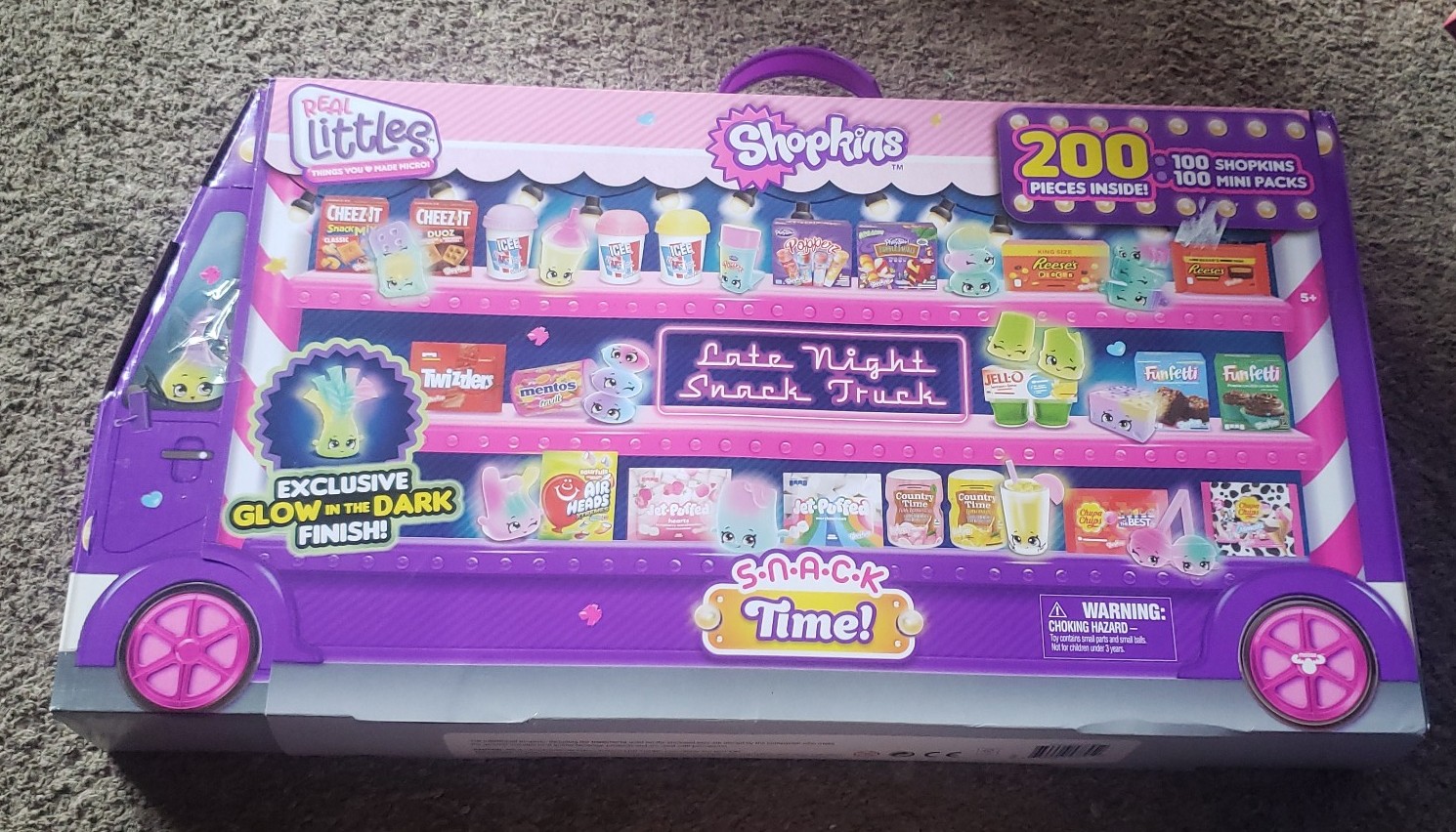Real Littles Snack Time 200 pieces Shopkins
