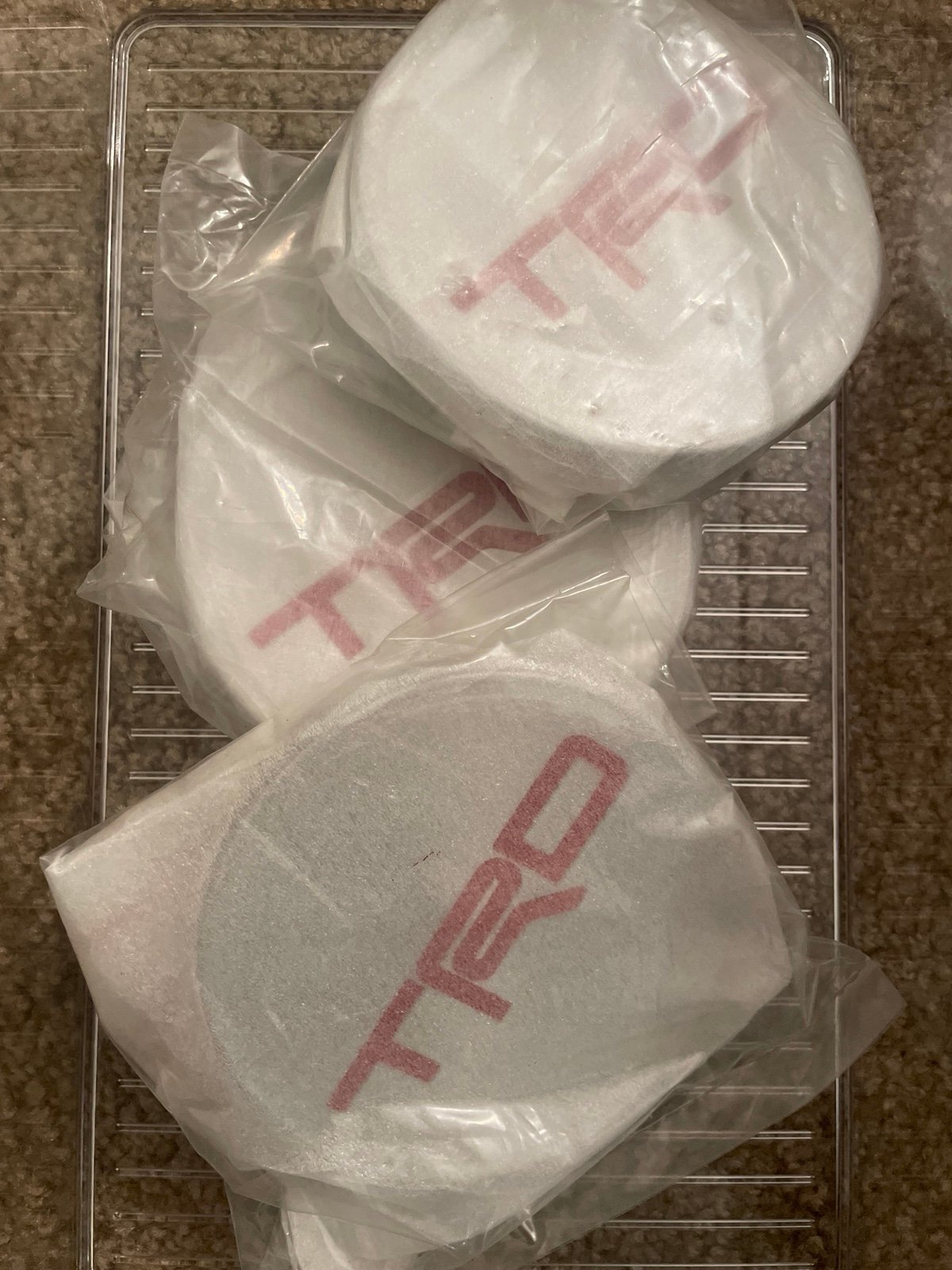 2010 Fj cruiser TRD 4 set of new center caps