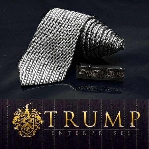 DONALD J. TRUMP~ SIGNATURE COLLECTION Black Silver