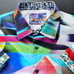 Robert Graham Mens Shirt Short Sleeved Geometric Contrast Trim Size Large