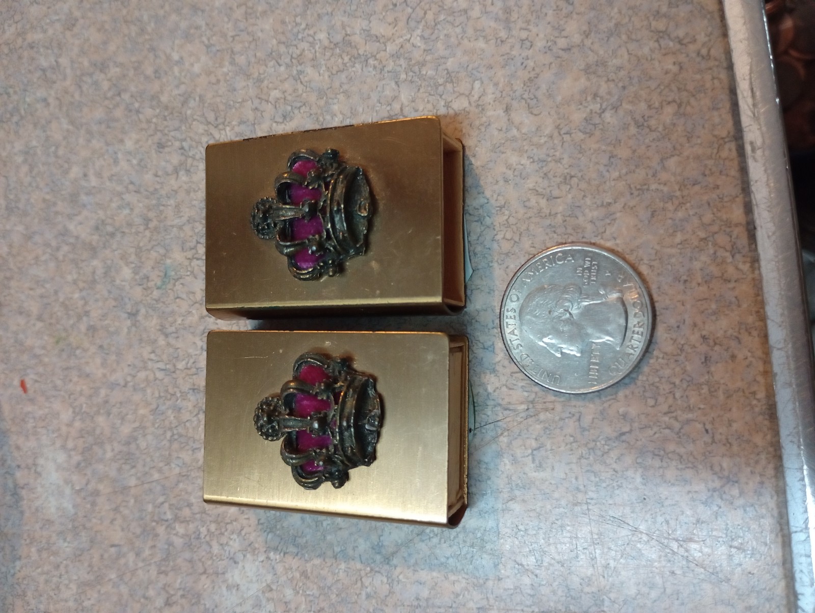 Vintage matchbox holders