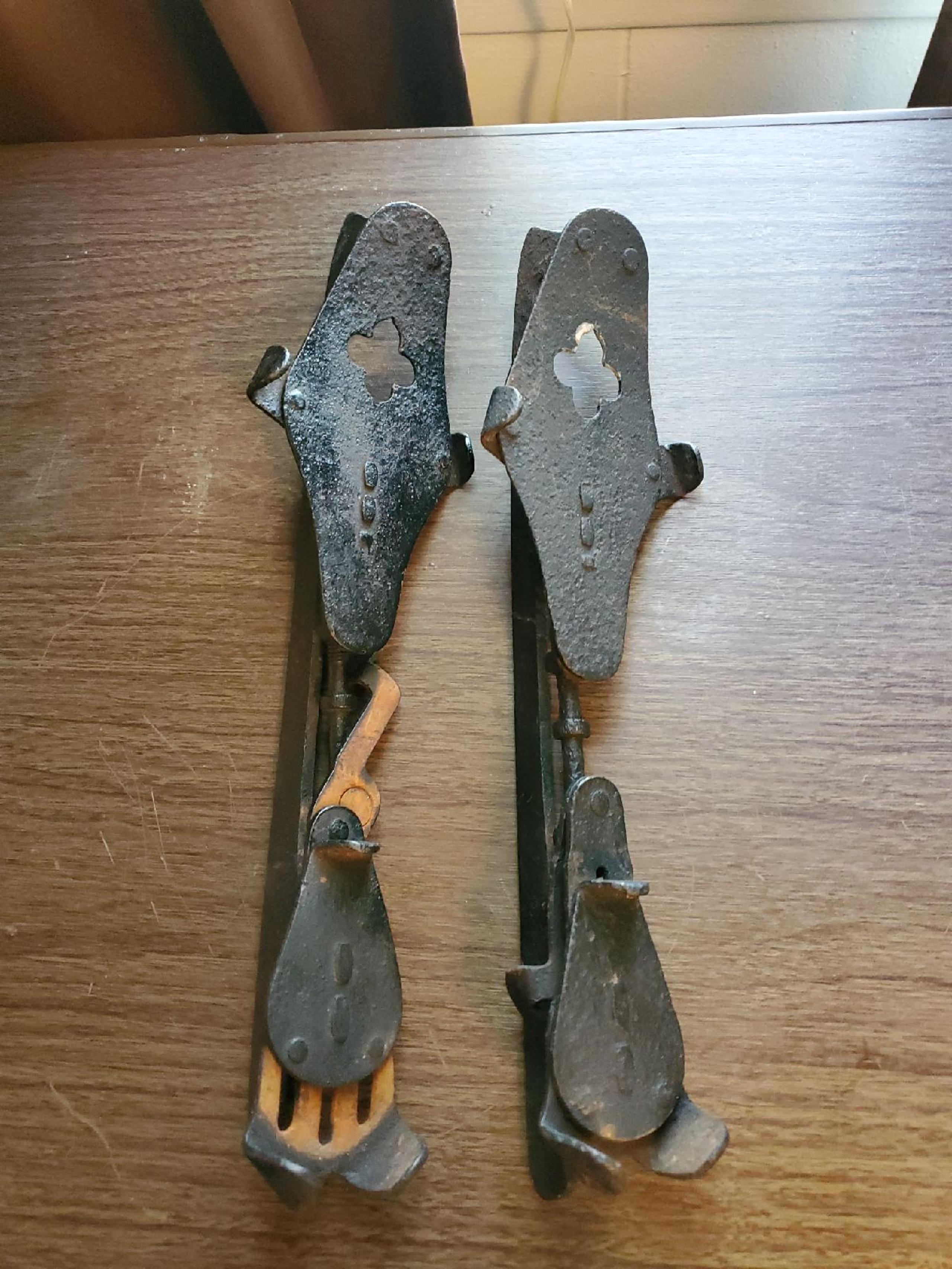 Antique Union Hardware Clamp on Ice Skat