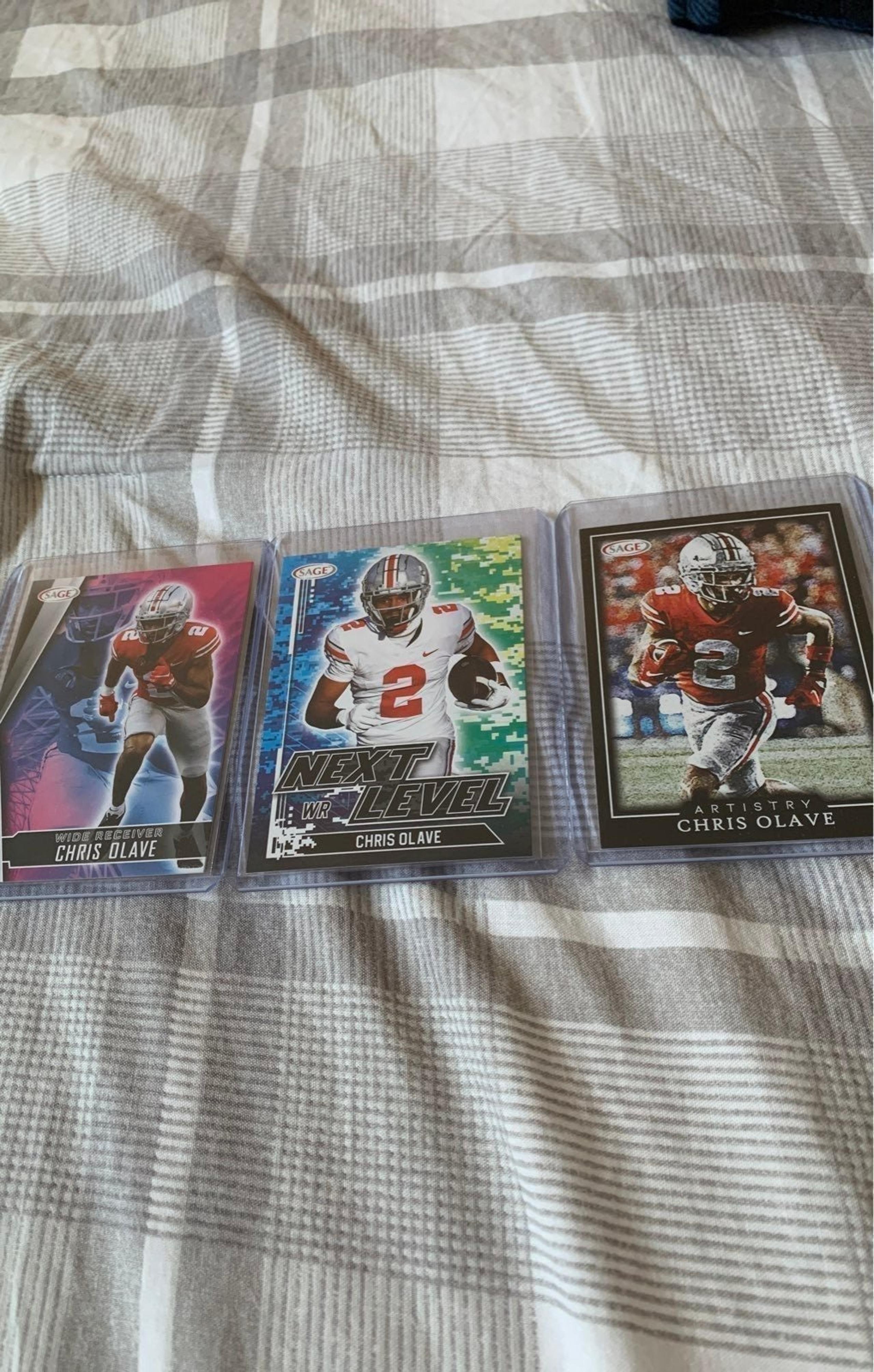 Chris Olave Football Lot