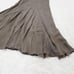 [Tagged] Urban Research Long Skirt Cupro Frill Flare