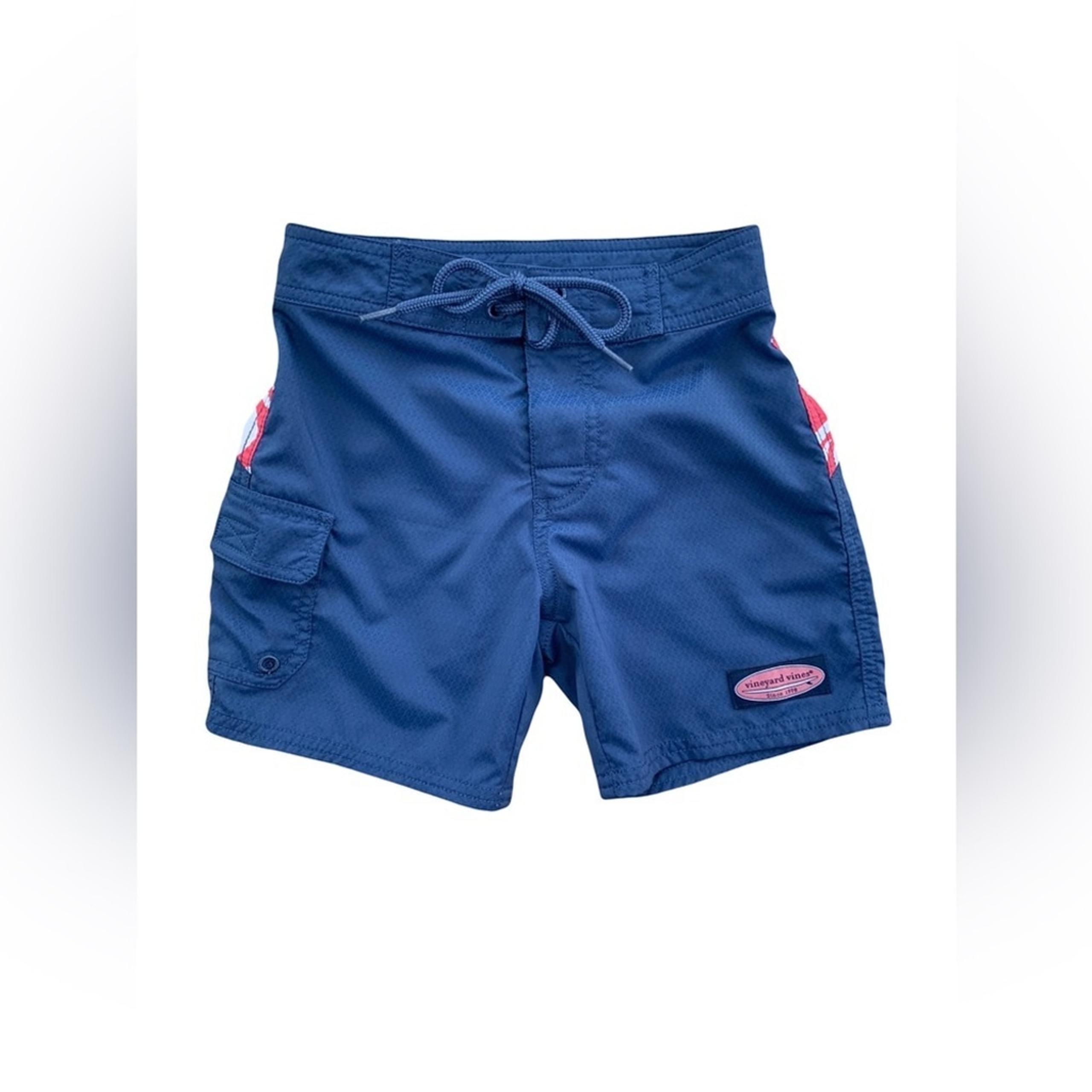 Vineyard Vines Size 4T Blue Chappy Board Shorts Swim Trunks