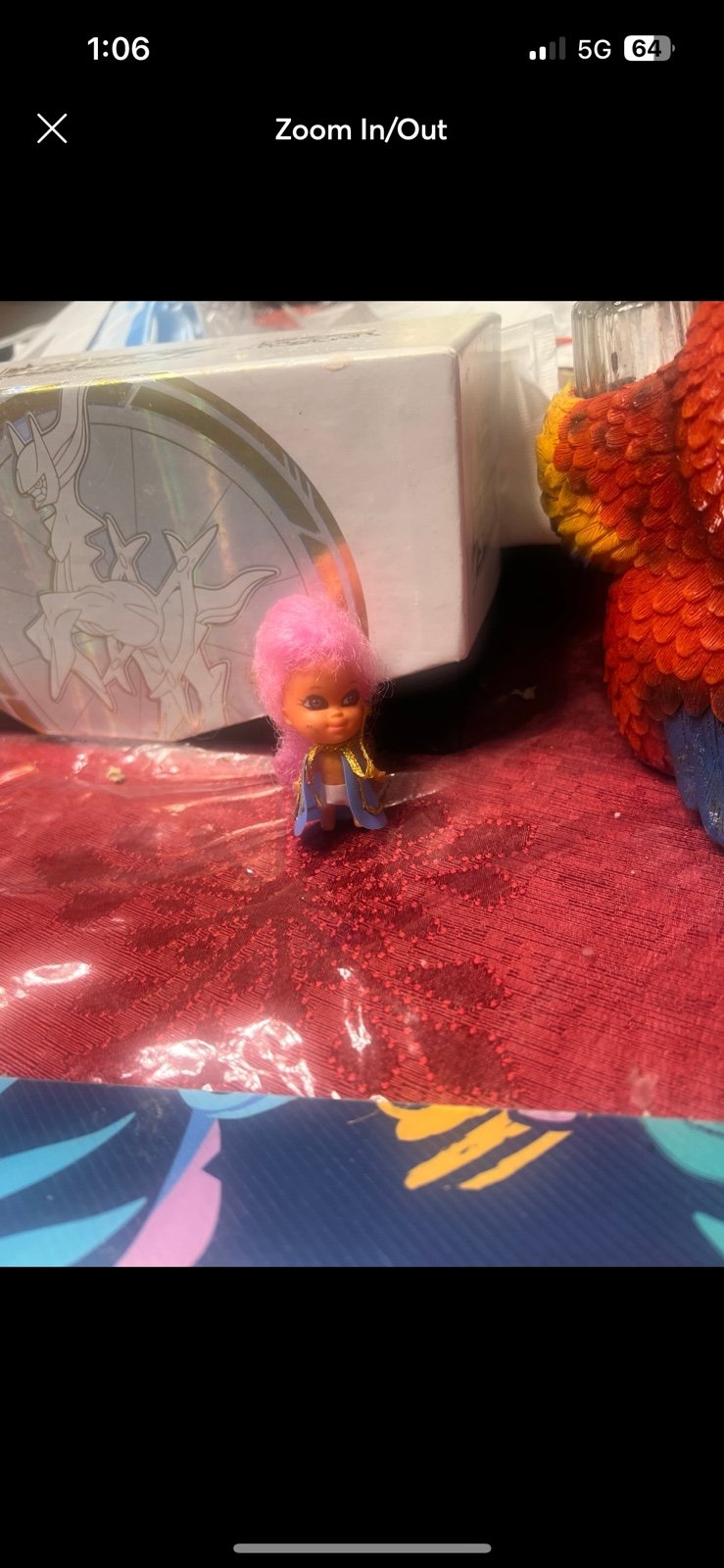 Liddle kiddle with pink hair vtg doll