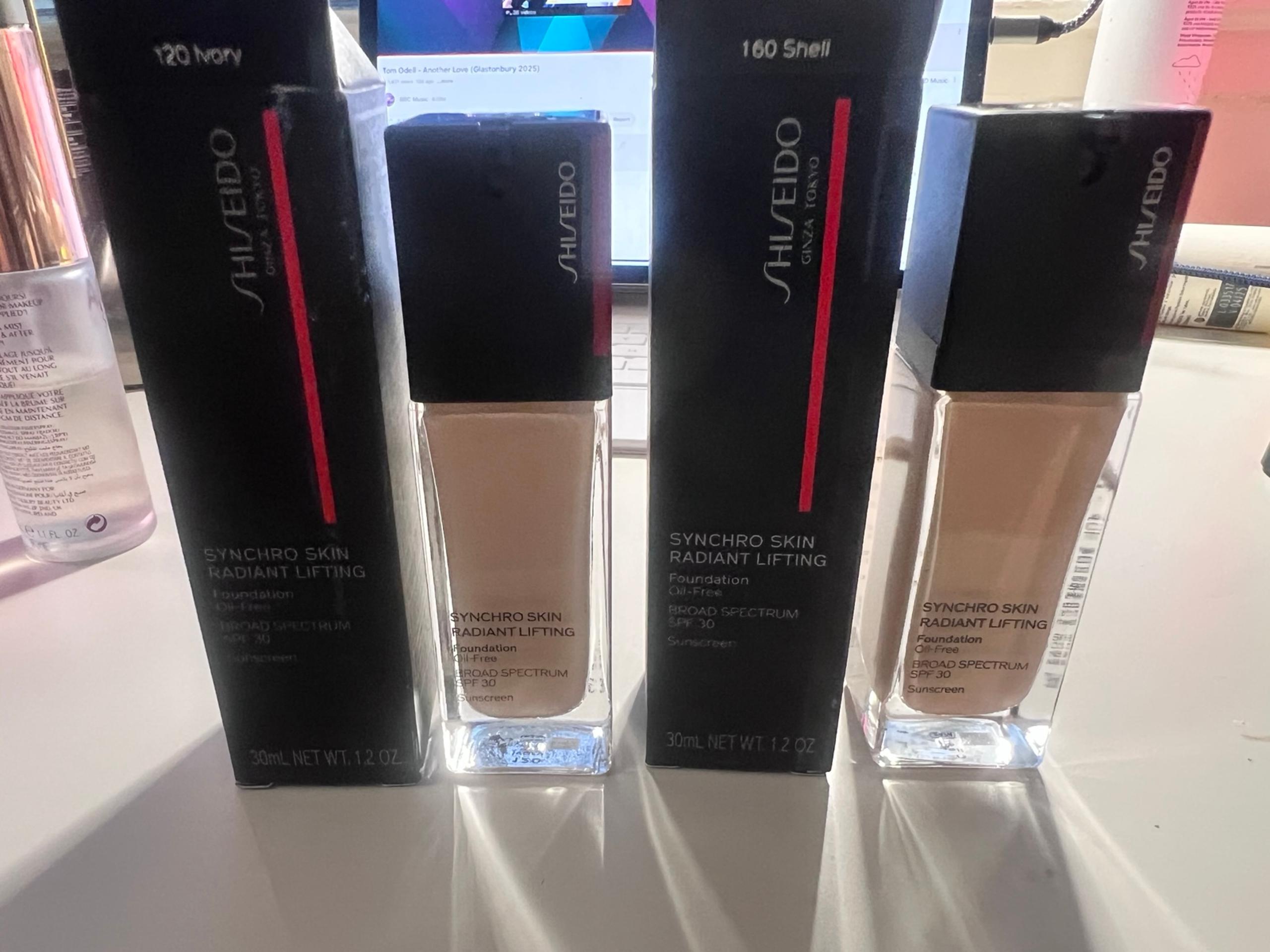 Shiseido foundations