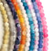 Matte Agate Gemstone Beads 8mm 9 Strands
