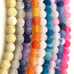Matte Agate Gemstone Beads 8mm 9 Strands