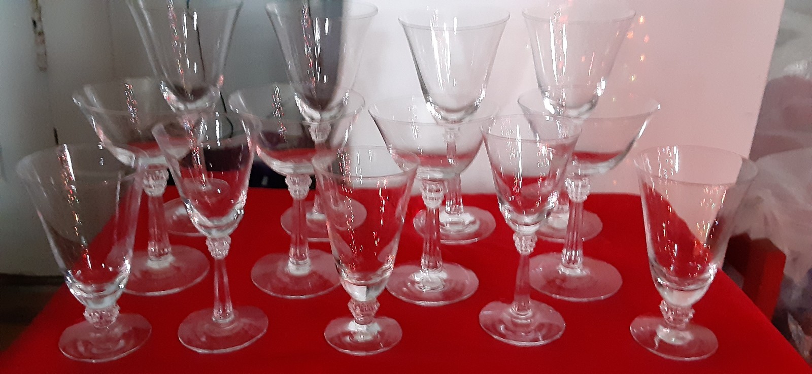 Rare Vintage Fostoria Cordial Glass 6014 Clear Rib Regular Optic Multi Av