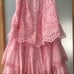 Loveshackfancy Sully top XS and Skirt Medium in Pink Grace