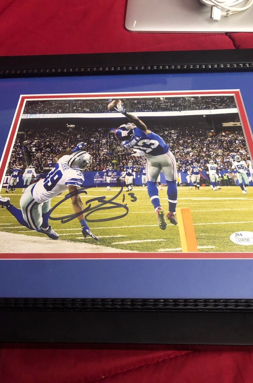 Odell beckham jr autograph