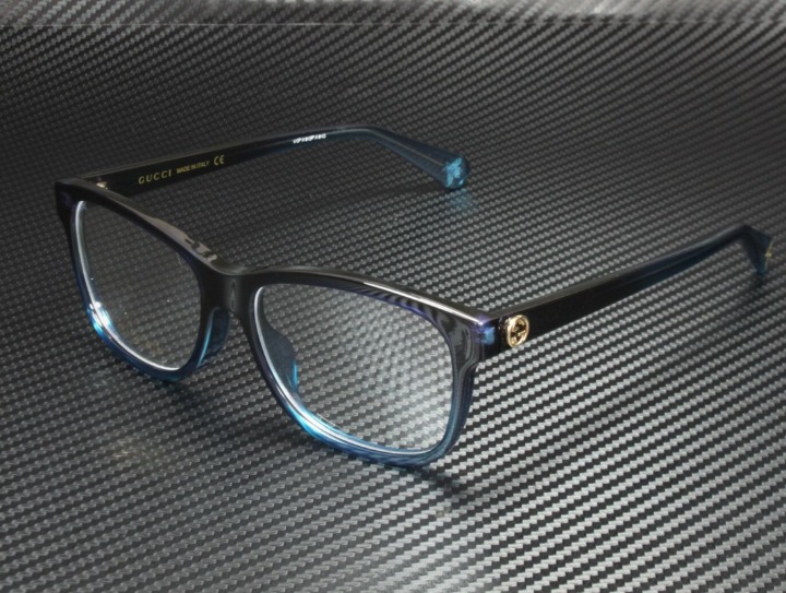 Gucci Women's Blue and Violet Eyeglasses!