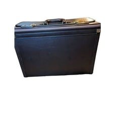 Casecraft vintage piilot, salesman briefcase hard shell in good condition