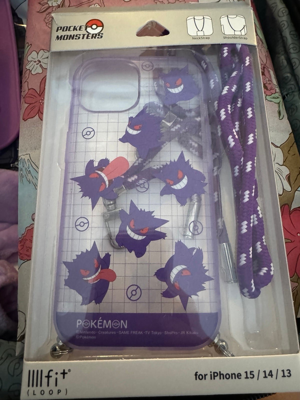 IIII fit Gengar iPhone 15,14,13 case *not pro sizes*