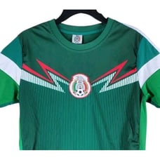 Vtg Mexico Federation Futbol Jersey Soccer Shirt Mens S Green White 2014-15 SS