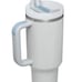 Stanley Flowstate Tumbler 40 oz Pale Silver Blue w/Straw