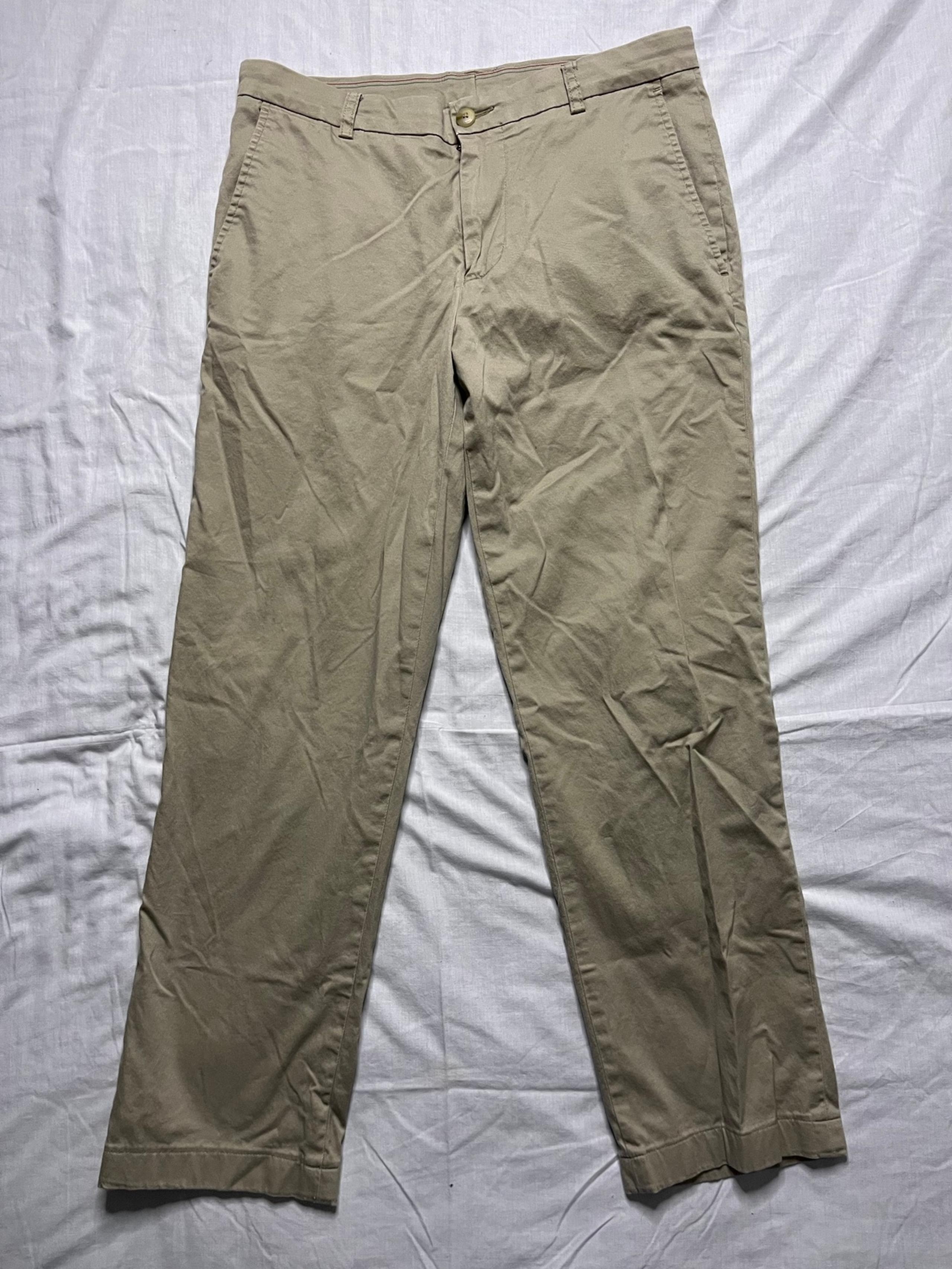Southern Tide Pants Men’s Size 34x32 Beige Classic Fit Straight Legged Chino