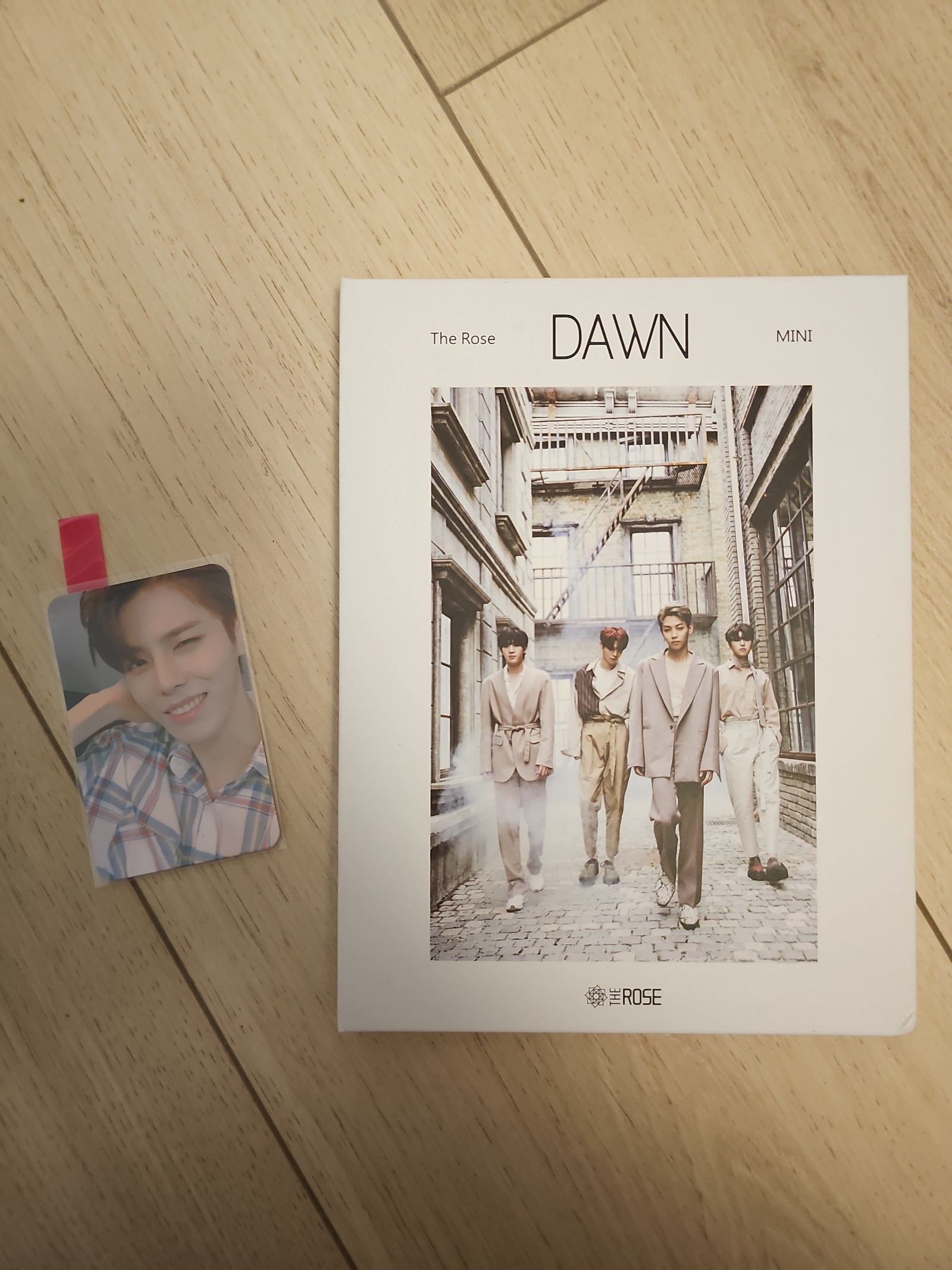 The Rose Dawn Official Album with Photocard