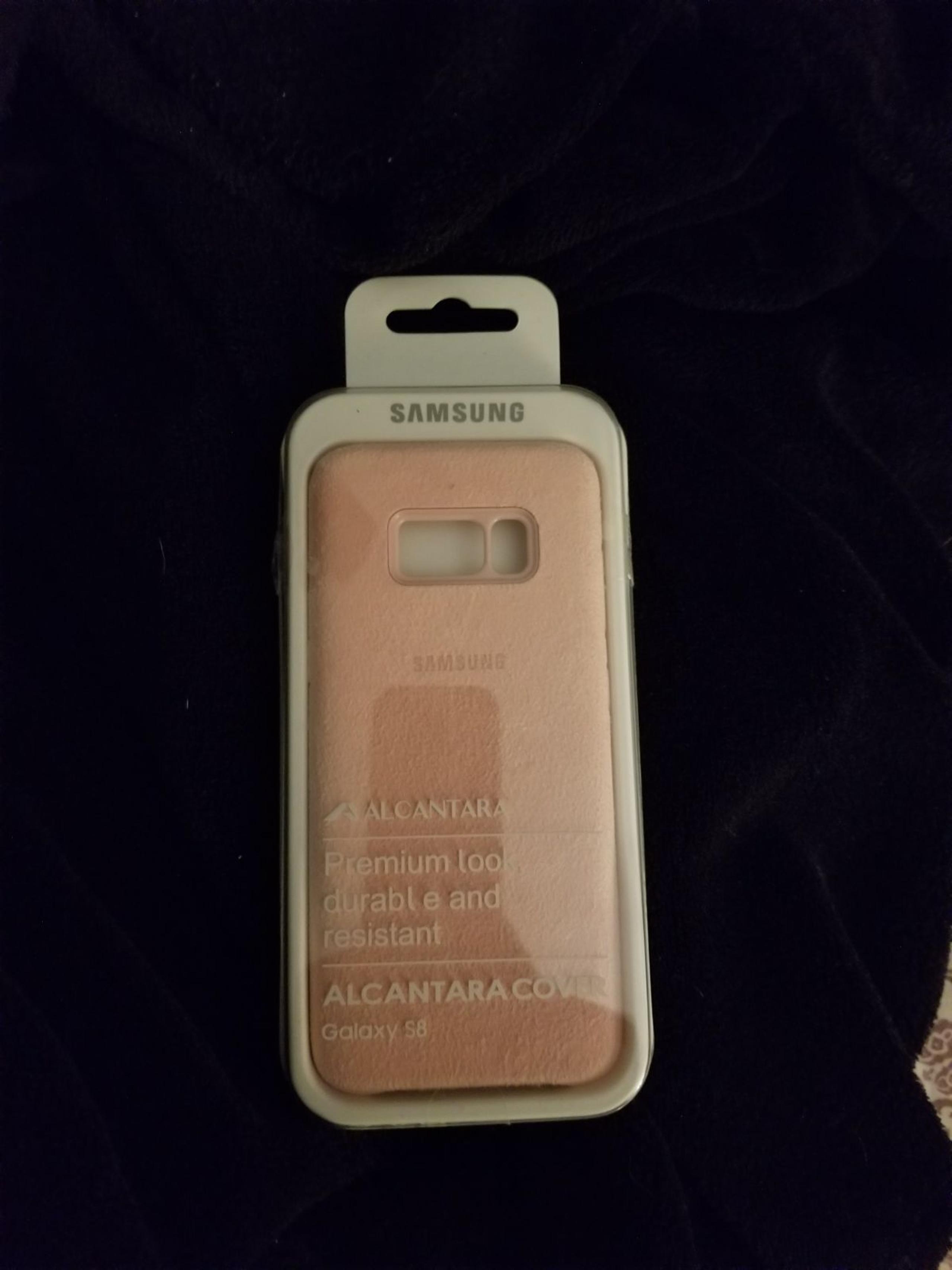 Samsung Alcantara Galaxy s8 plus case
