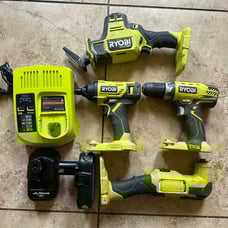 Ryobi 4 Tool Set