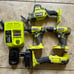 Ryobi 4 Tool Set
