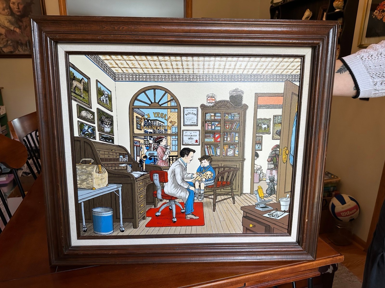 H. Hargrove Original Painting Signed