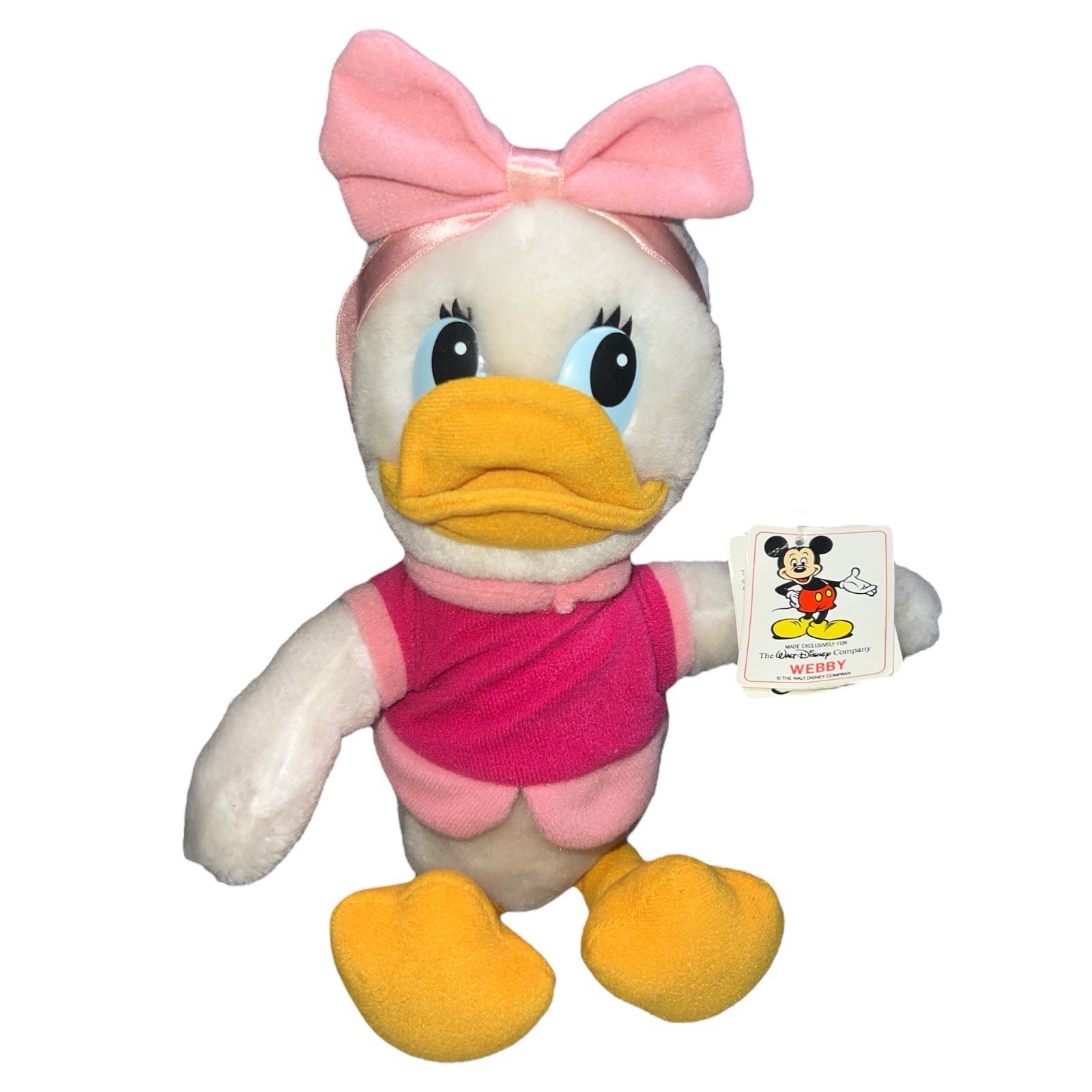 Disney Ducktales Webby Vanderquack 12 Inch Stuffed Plush With Tag Disney World