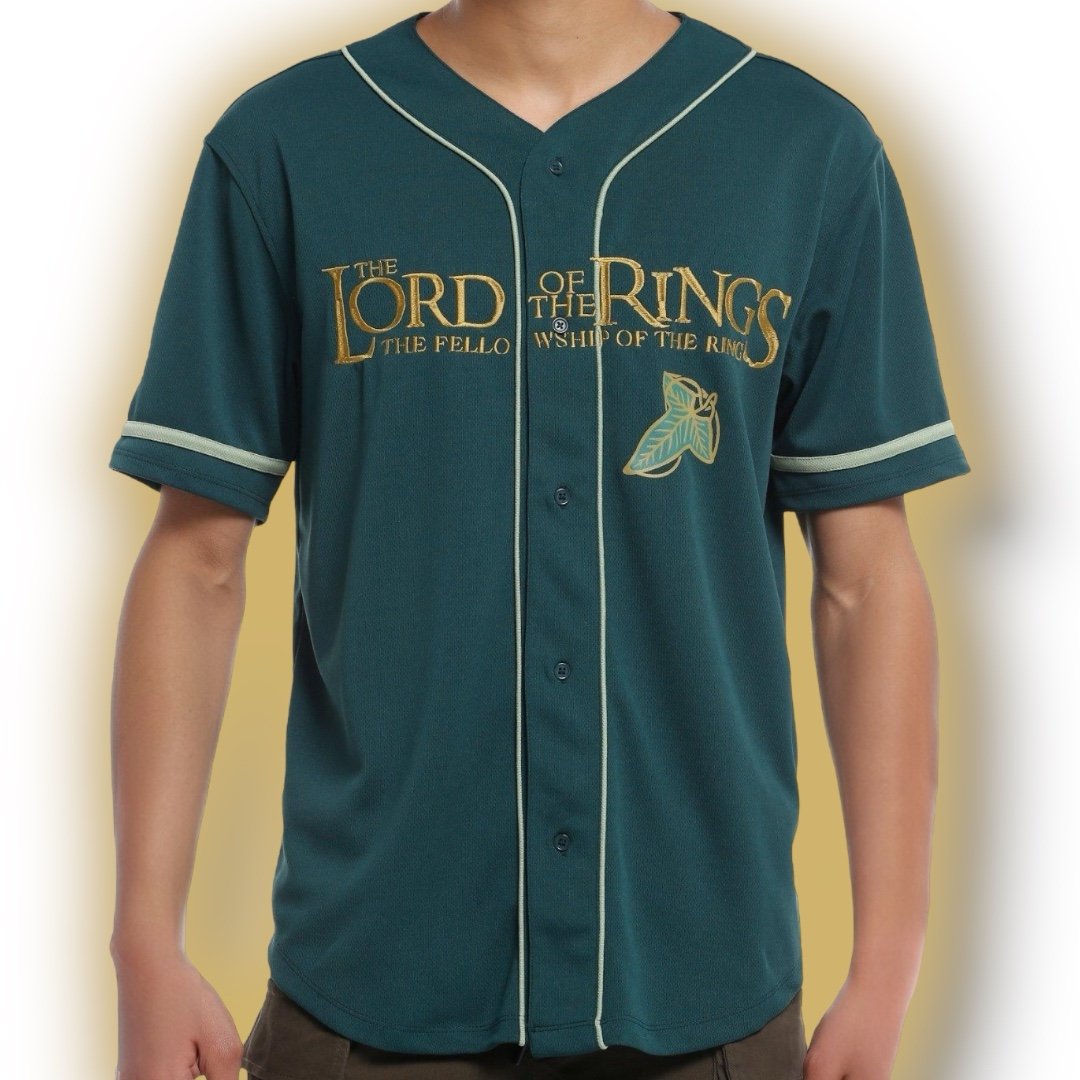 The Lord Of The Rings Fellowship Baseball Jersey