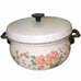Mikasa Grande Chef Silk Bouquet 4.5 Qt. Pot & Lid Frying Pan 10 & Sauce Pan VTG