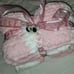 Chunky knit baby blanket