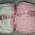 Chunky knit baby blanket