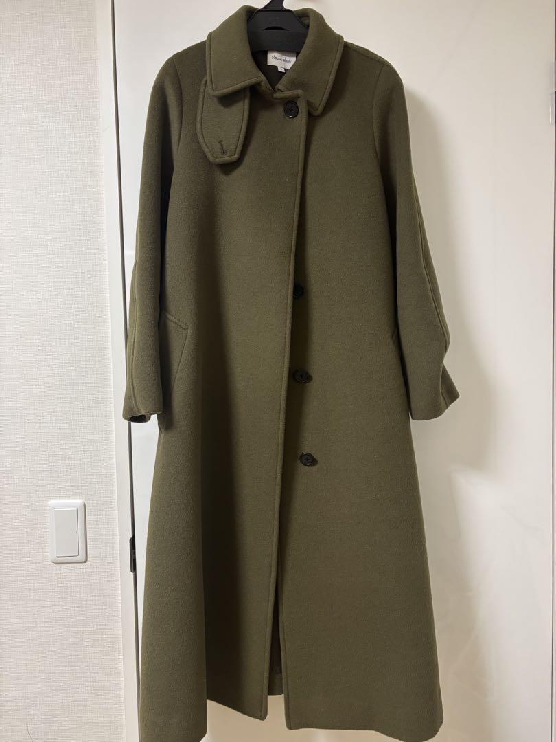 Steven Alan M Olive Beaver Tent Coat