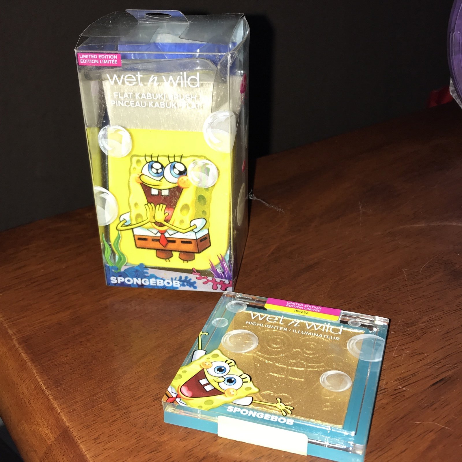 SpongeBob SquarePants x Wet n Wild Collection - Brushes & Highlighter. SpongeBob SquarePants x Wet n Wild Collection - Brushes & Highlighter.