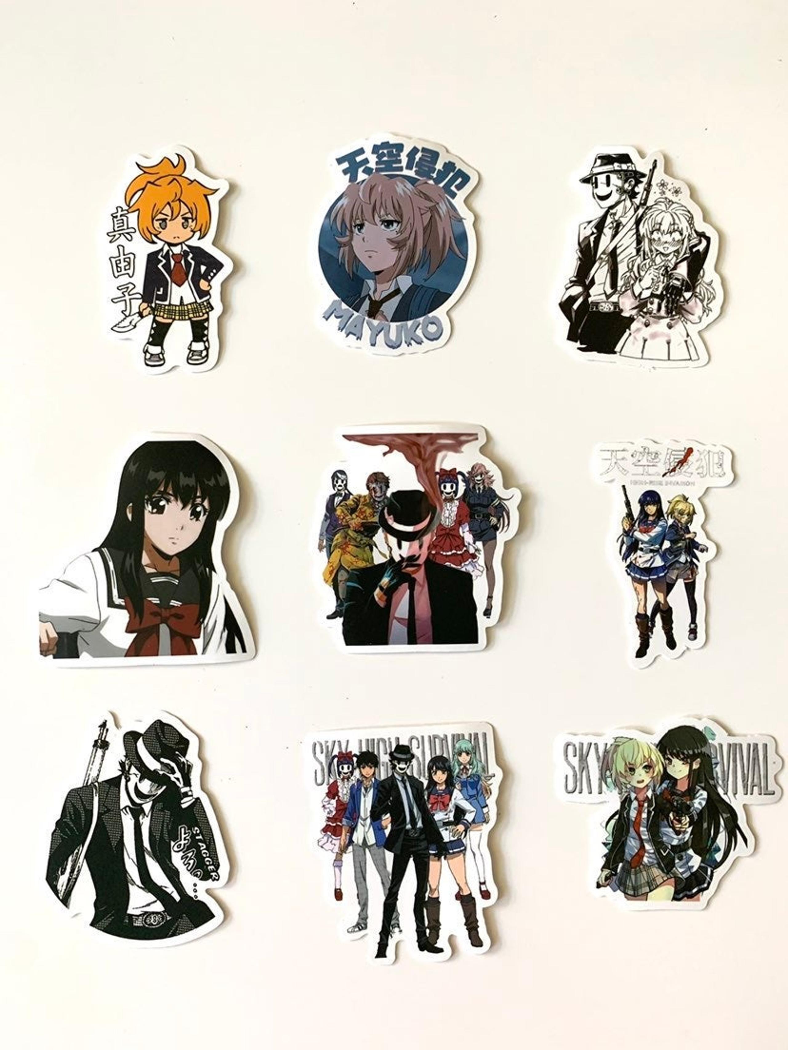 High Rise Invasion Stickers 50pc