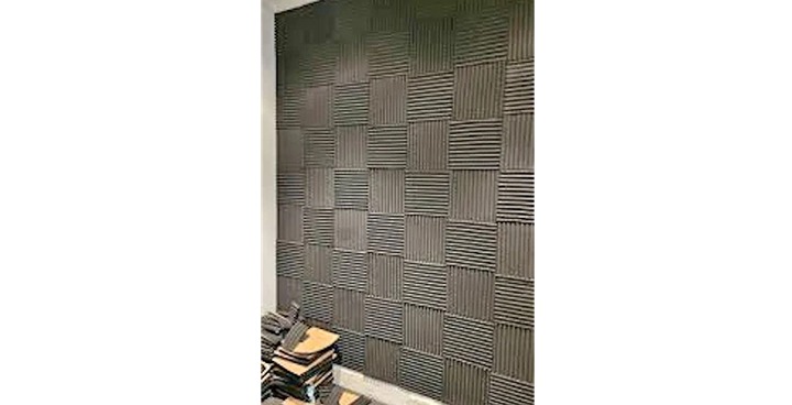 96pcs 12x12x1 in Acoustic Foam Panel Wedge Studio Soundproofing Wall Tiles - NEW