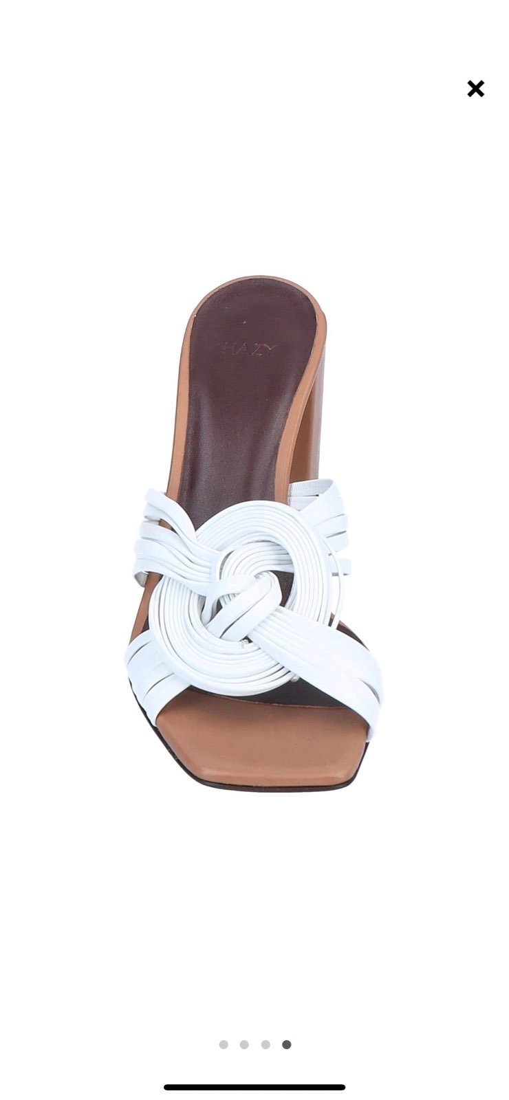 Hazy Open Back Sandals