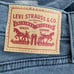 New Levi's Women Wedgie Straight Break A Leg High Rise Button Fly Jeans 30 x 28