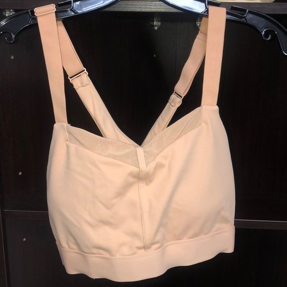 BuffBunny tan sports padding included bra gently used size XL