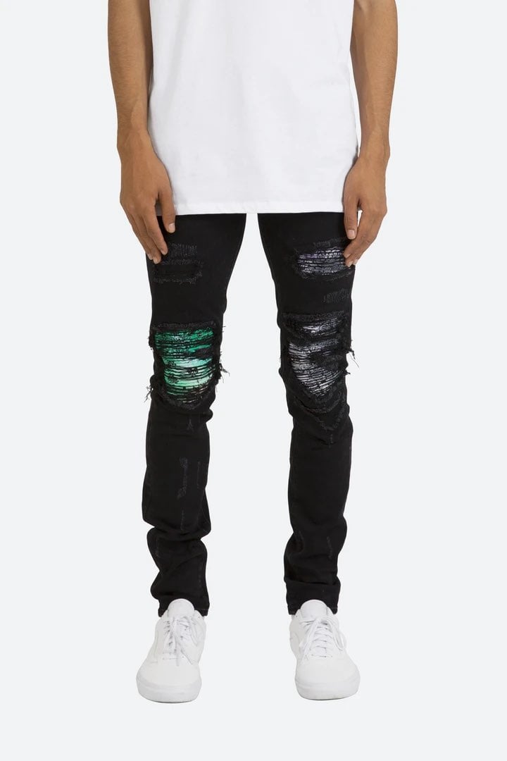 NEW STRETCH MOTO DENIM size 34
