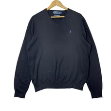 Polo By Ralph Lauren Men V-Neck Jumper Pullover Sweater Size L