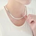 18K White Gold Womens 18 Necklace Flat Snake Herringbone Chain 18in Jewelry 18