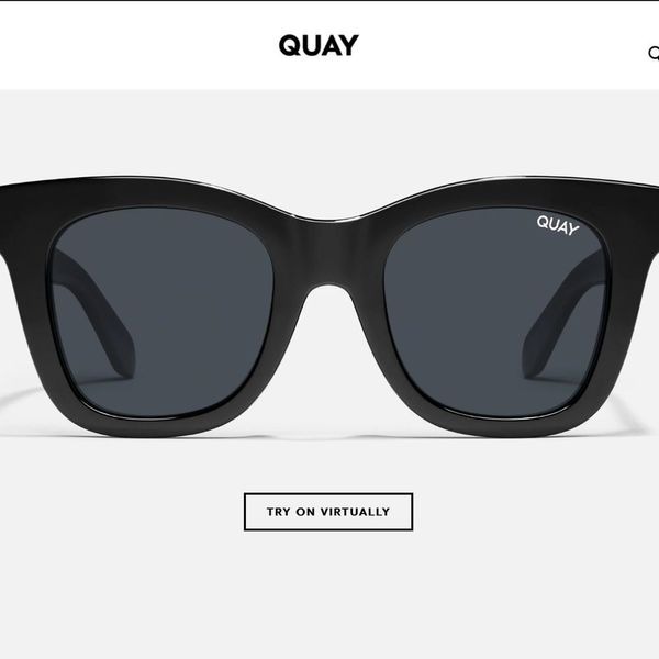 NEW ! Quay After Hours Polarized Quay Black Sunglasses *READ